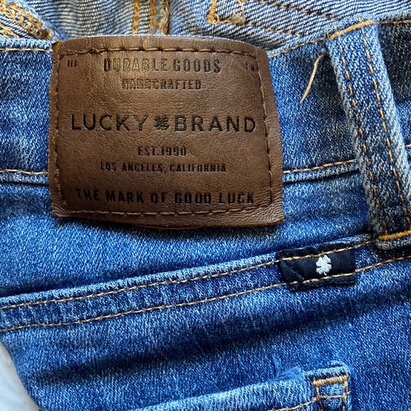 Lucky Brand Sweet Straight Blue Jeans Size 2/26 - Picture 8 of 13